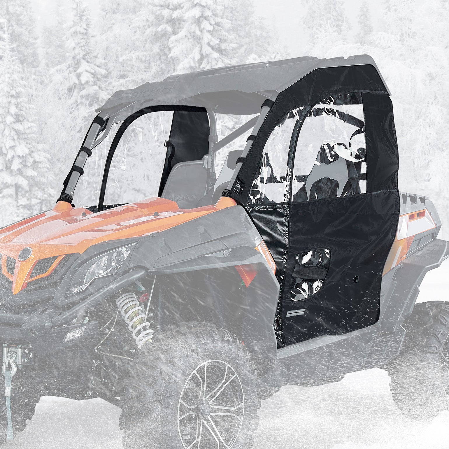 Soft Cab Enclosure Doors for CFmoto ZForce 500 | 800 | 1000