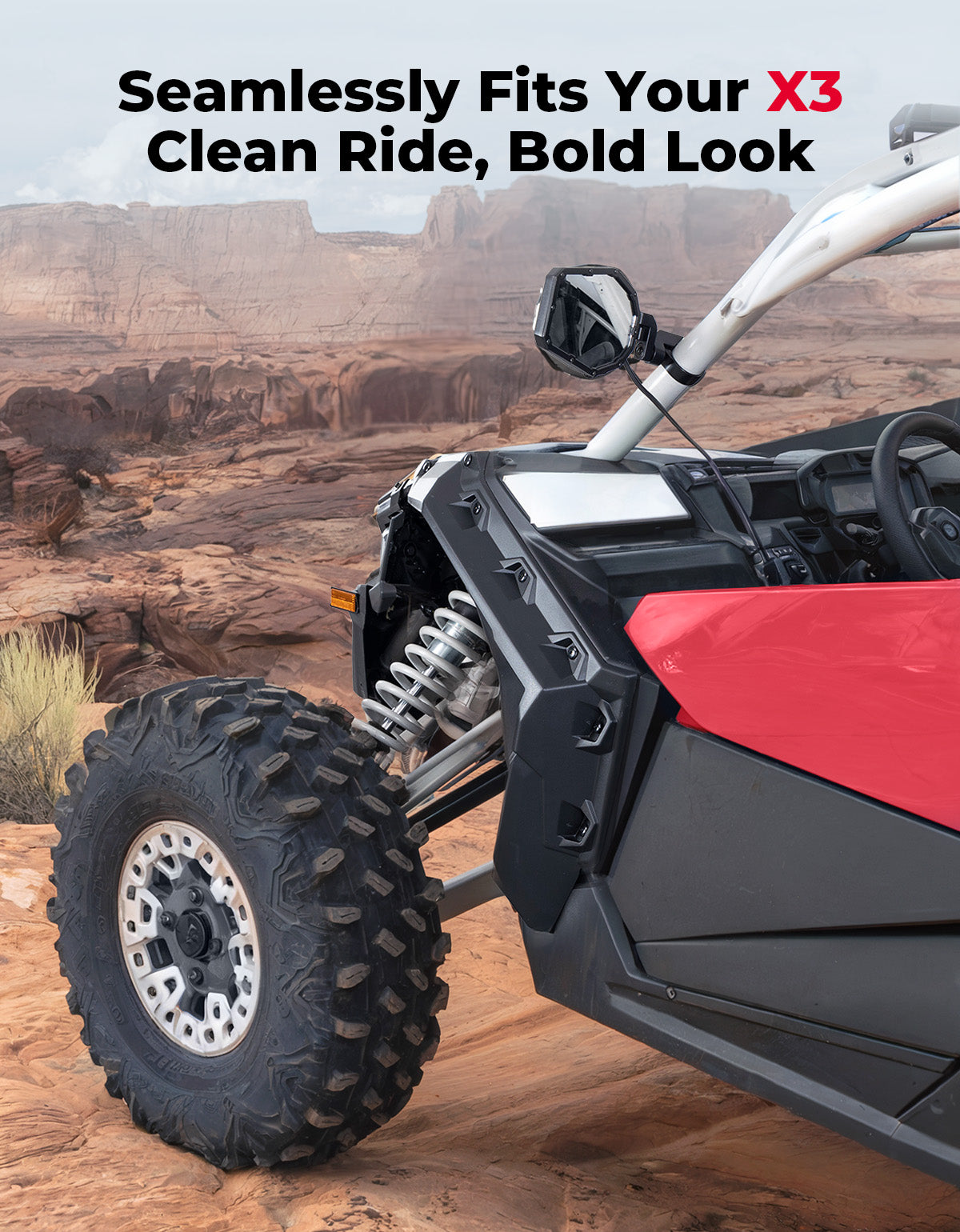 Fender Flares for Can-Am Maverick X3 / X3 Max