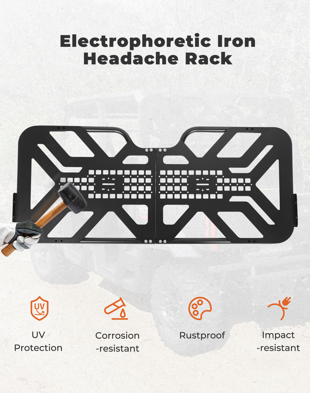 Headache Rack Assembly for Can-Am Defender HD5|7|8|9|10