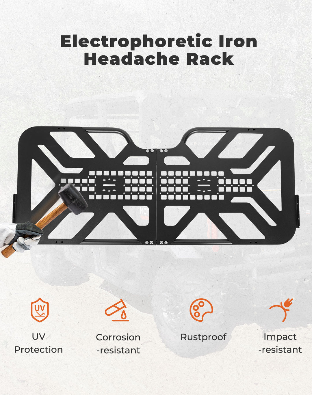 Headache Rack Assembly for Can-Am Defender HD5|7|8|9|10