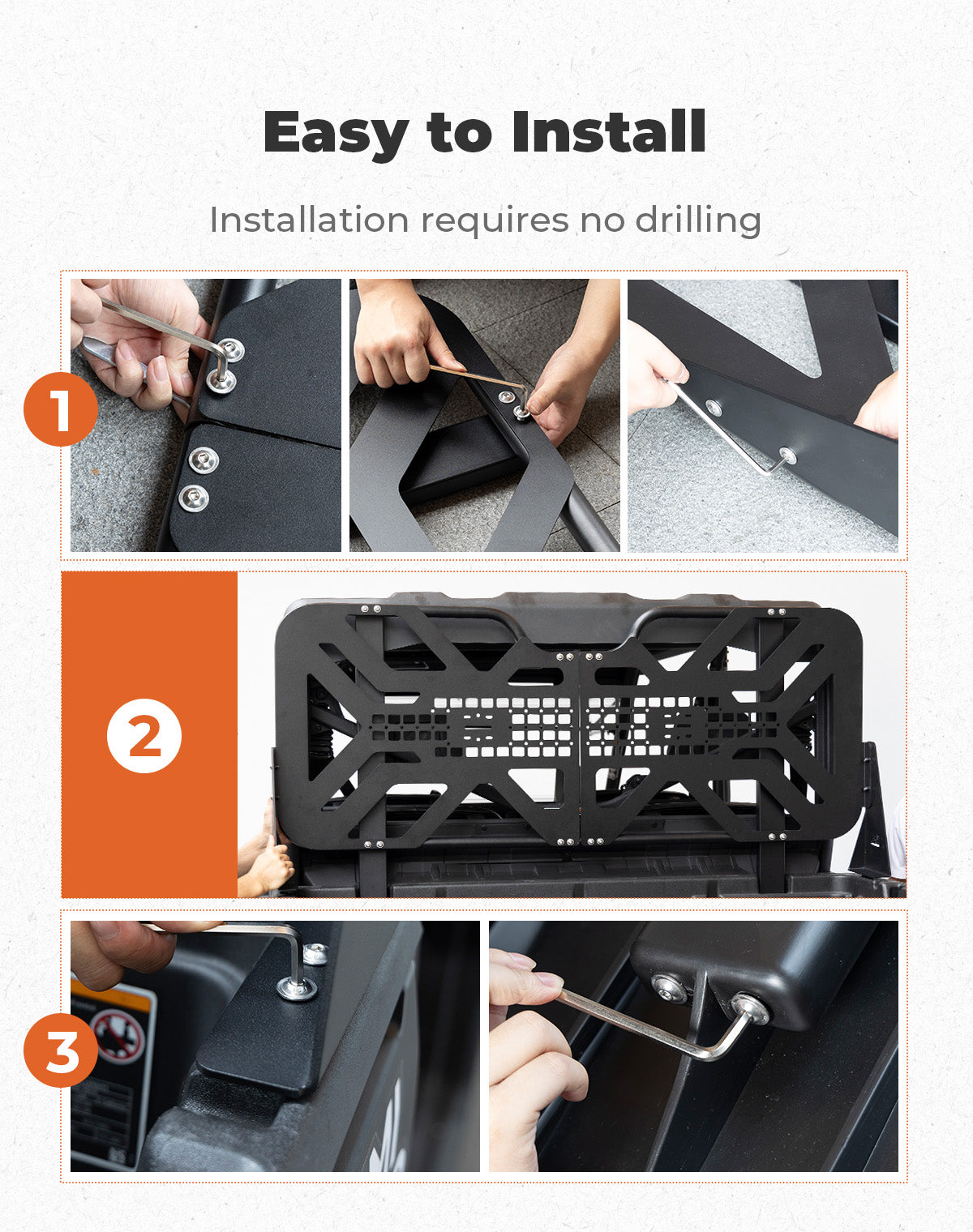 Headache Rack Assembly for Can-Am Defender HD5|7|8|9|10