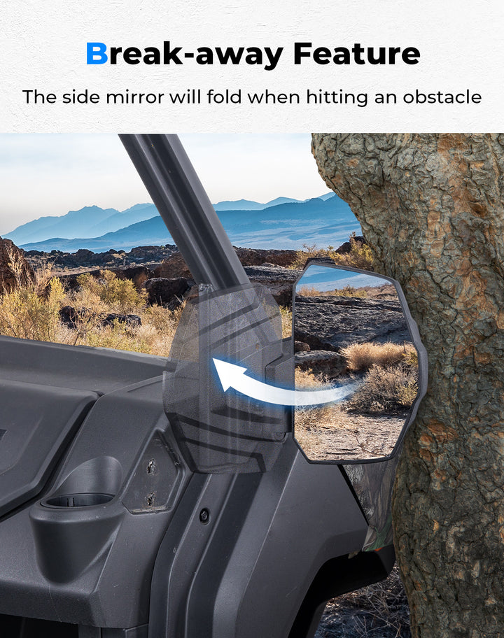 UTV Side Mirrors For CFMOTO UFORCE 1000/1000XL 2019-2025