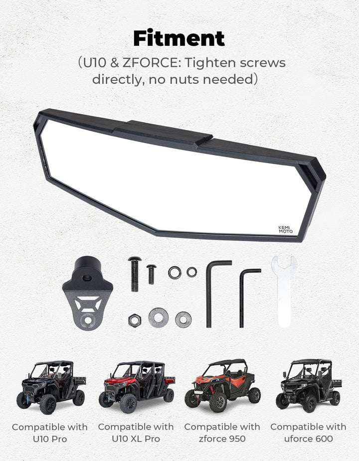 Rear View Mirror For CFMOTO UFORCE |ZFORCE