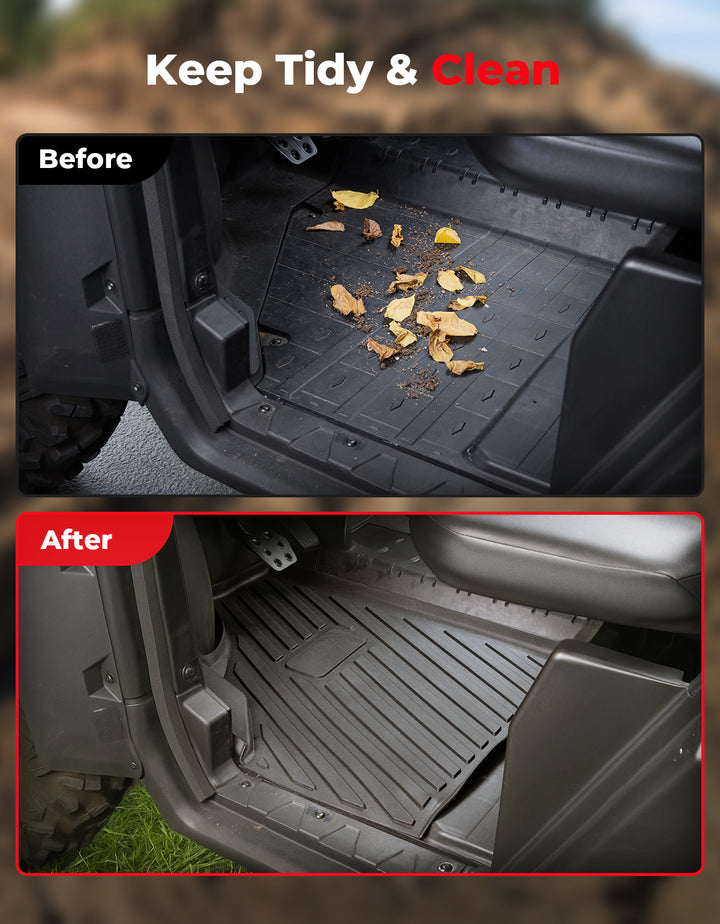 TPE Floor Mats for Can-Am Defender