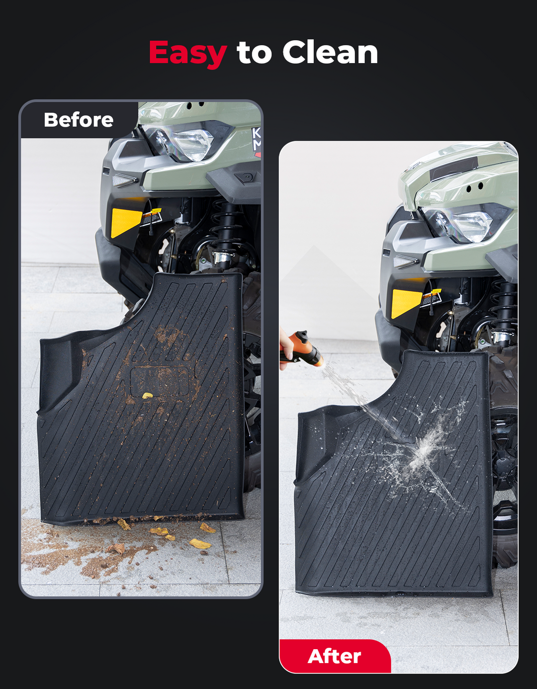 TPE Floor Mats for Can-Am Defender