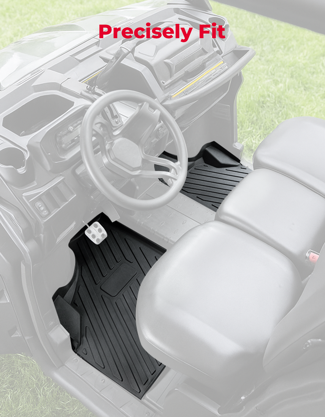 TPE Floor Mats for Can-Am Defender