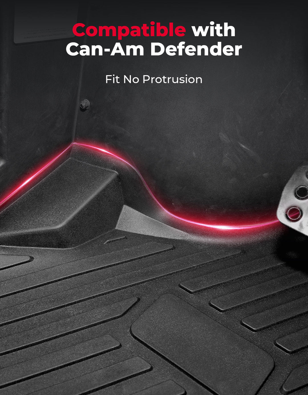 TPE Floor Mats for Can-Am Defender