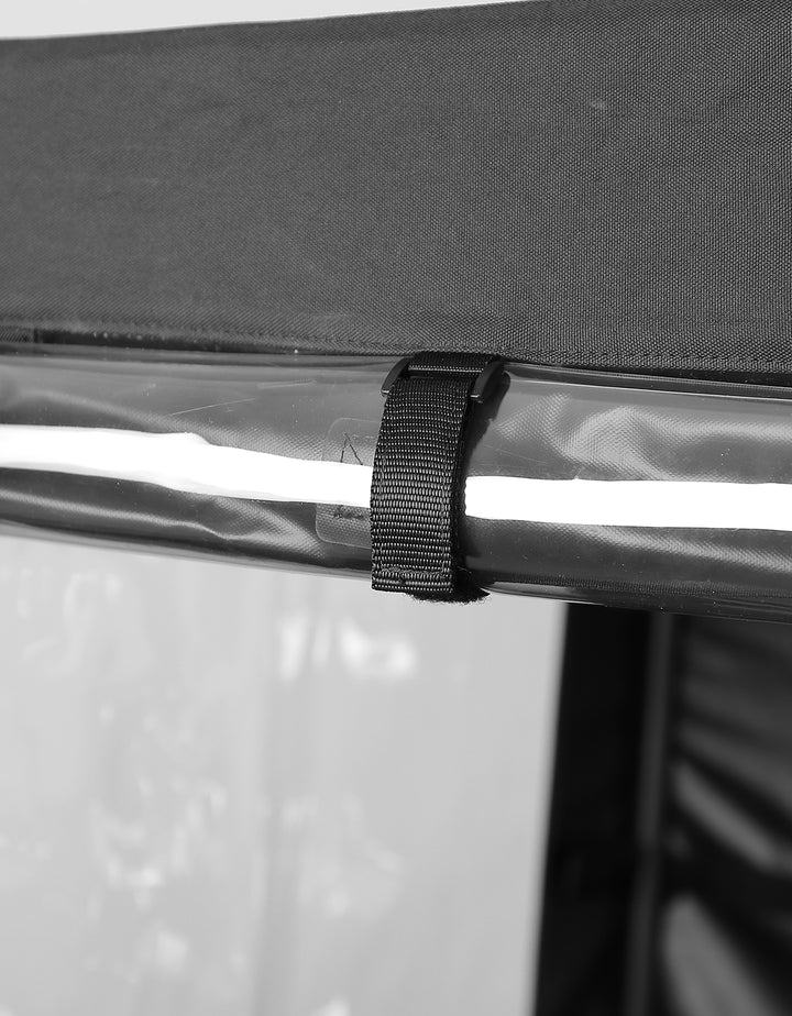 UTV Soft Cargo Camper Bed Cover Rack for Polaris Ranger 570 Full-size/XP 900/1000 / XP 1000 / Crew