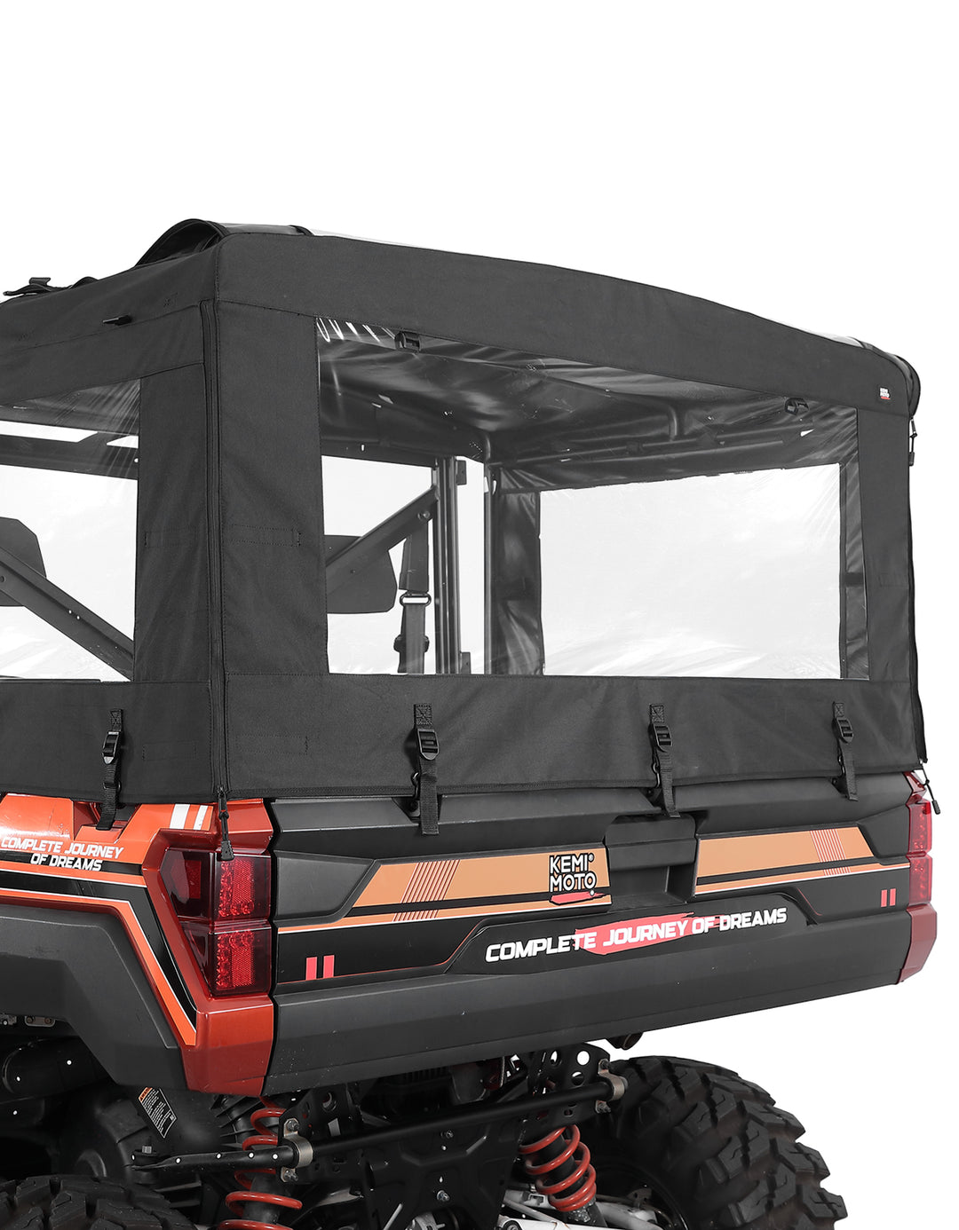 UTV Soft Cargo Camper Bed Cover Rack for Polaris Ranger 570 Full-size/XP 900/1000 / XP 1000 / Crew