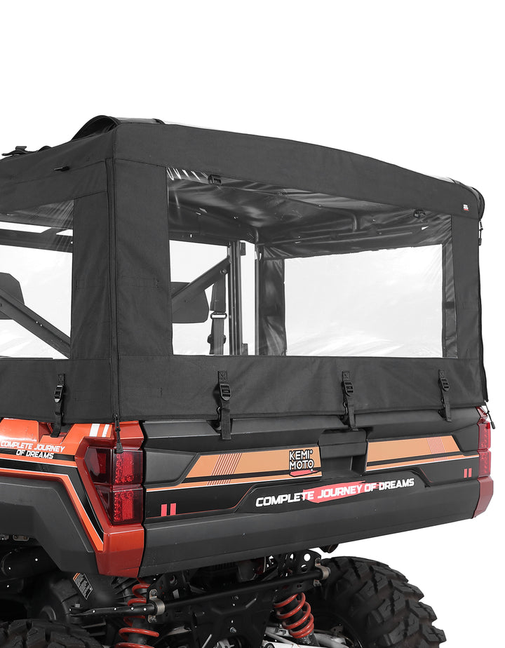 UTV Soft Cargo Camper Bed Cover Rack for Polaris Ranger 570 Full-size/XP 900/1000 / XP 1000 / Crew