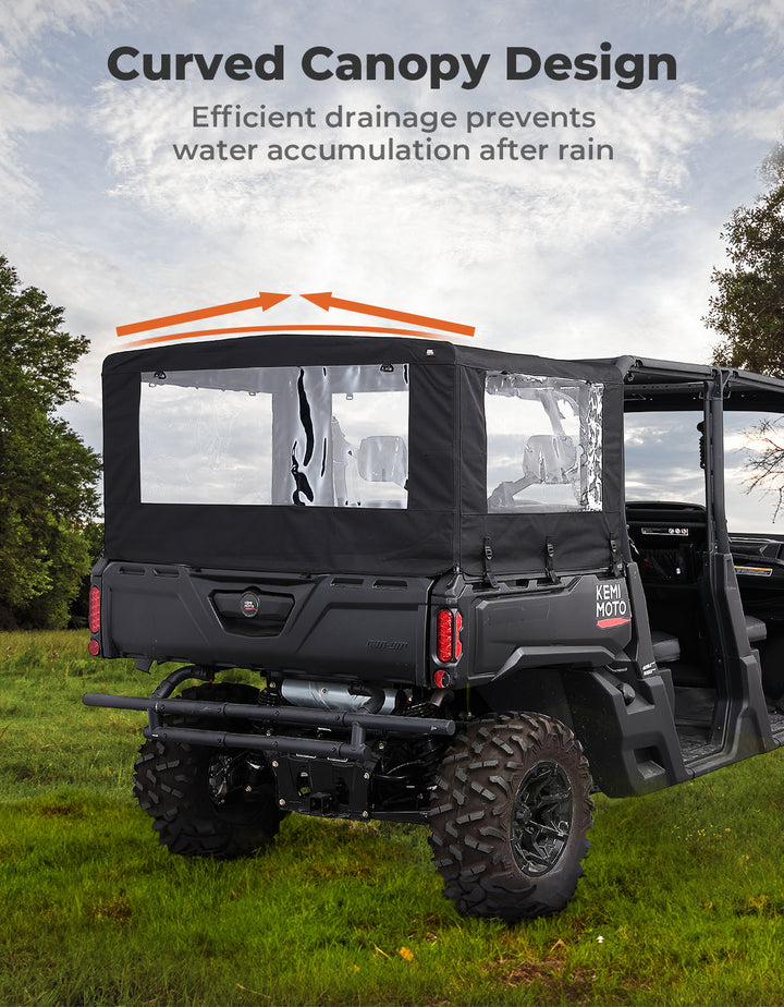 UTV Soft Cargo Camper Bed Cover for Can-Am Defender