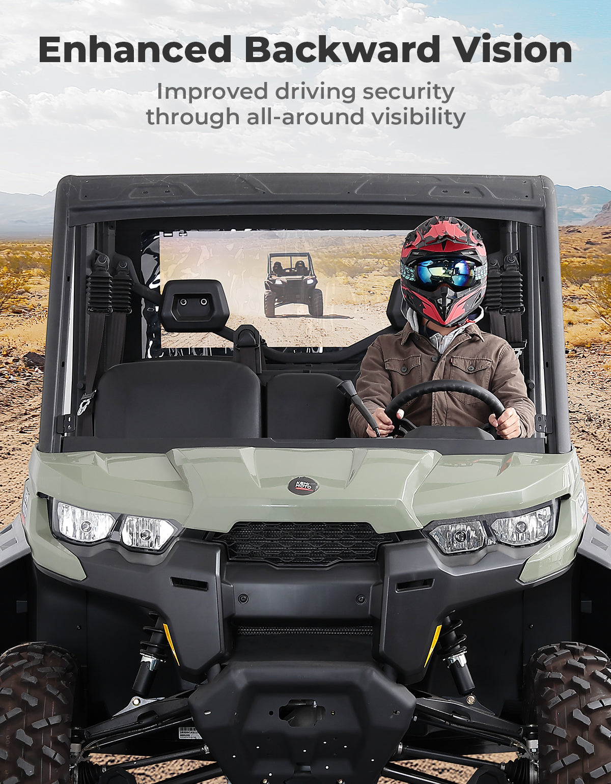 UTV Soft Cargo Camper Bed Cover for Can-Am Defender