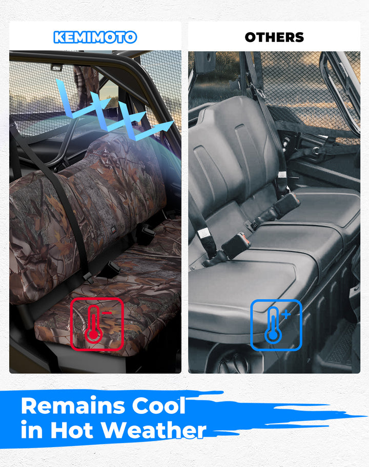 Camo Front Seat Cover for Pioneer 1000 2016-2025