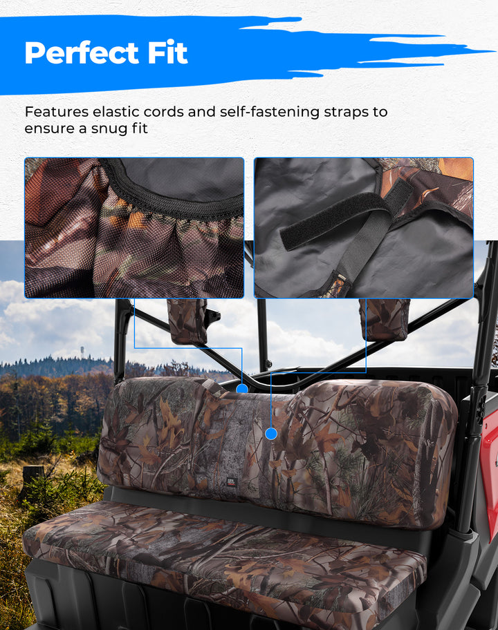 Camo Front Seat Cover for Pioneer 1000 2016-2025