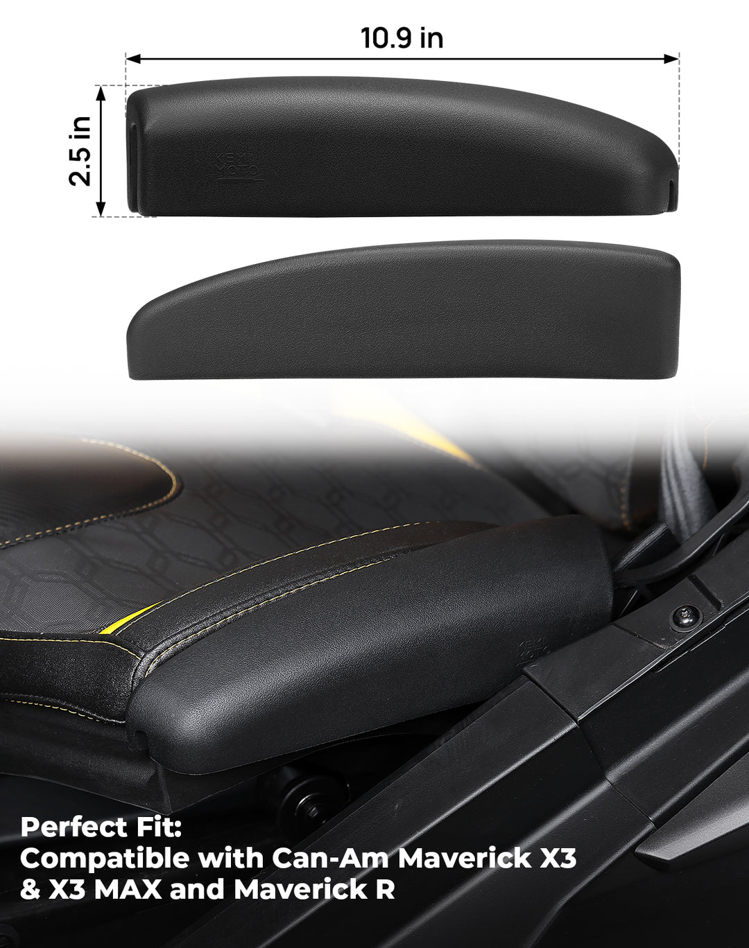 Seat Side Pad Assembly for Can-Am Maverick X3 MAX / Maverick R