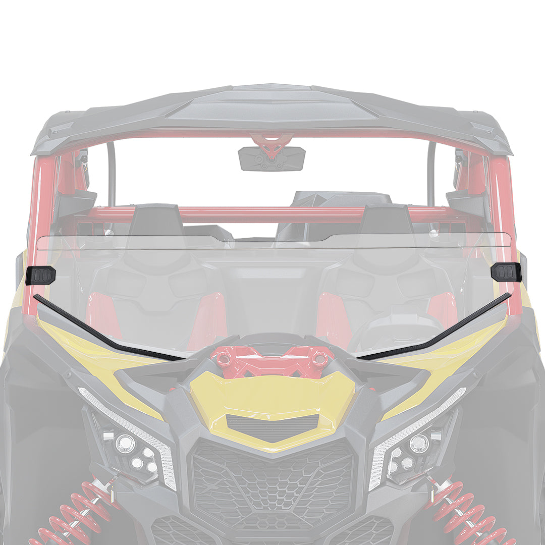 Half Front Windshield for Can-Am Maverick X3