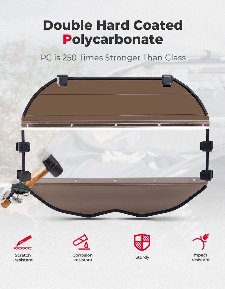 Tinted Full Windshield for Can Am Maverick X3/ MAX