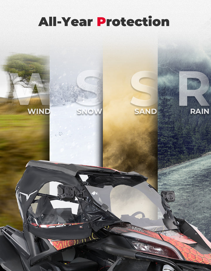 Soft Cab Enclosures Upper Door for CFMOTO ZForce 950