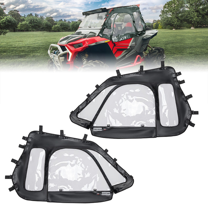 Soft Upper Door Cab Enclosure Set for RZR XP 1000 2014-2023