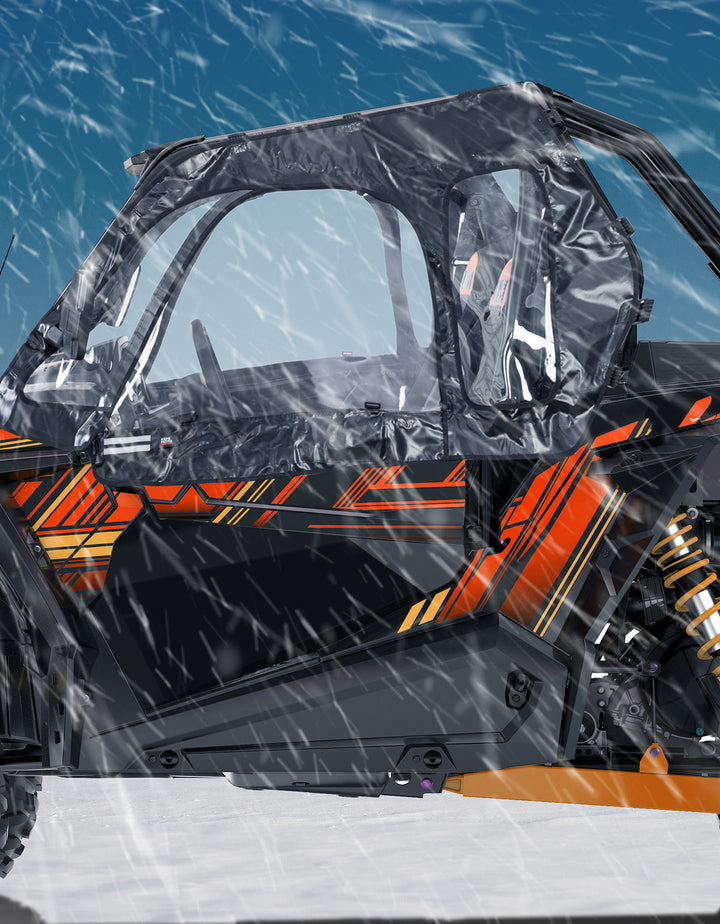 Soft Upper Door Cab Enclosure Set for RZR XP 1000 2014-2023