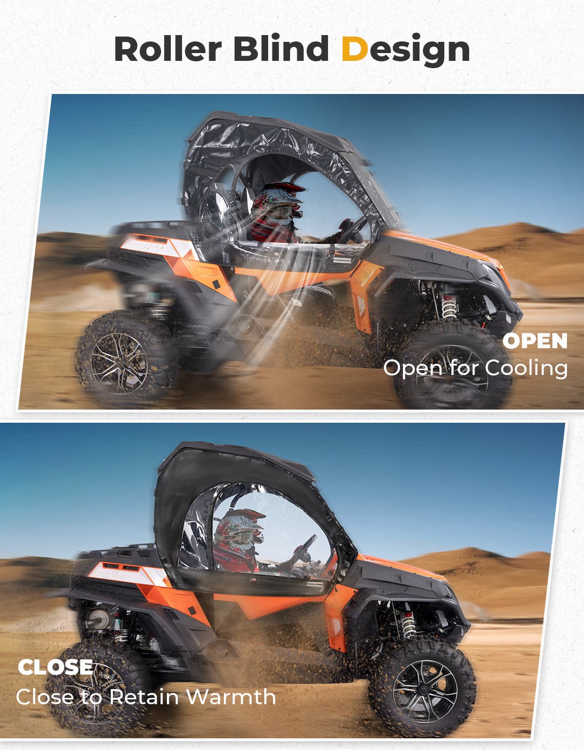 Soft Cab Enclosures for CFMOTO ZFORCE 500 | 800 | 1000