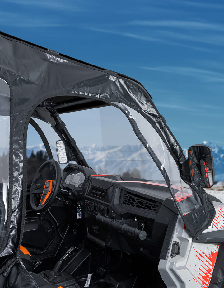 Soft Upper Door Cab Enclosure Set for RZR XP 1000 2014-2023