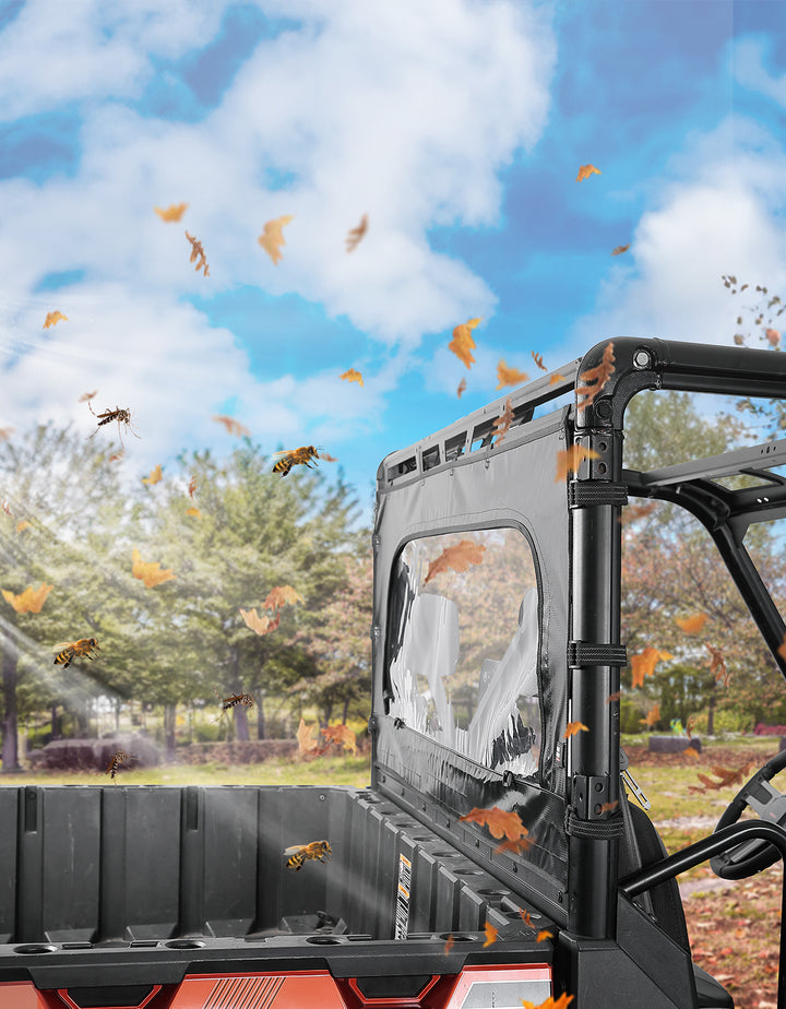 Rear Window Windshield for Polaris Ranger