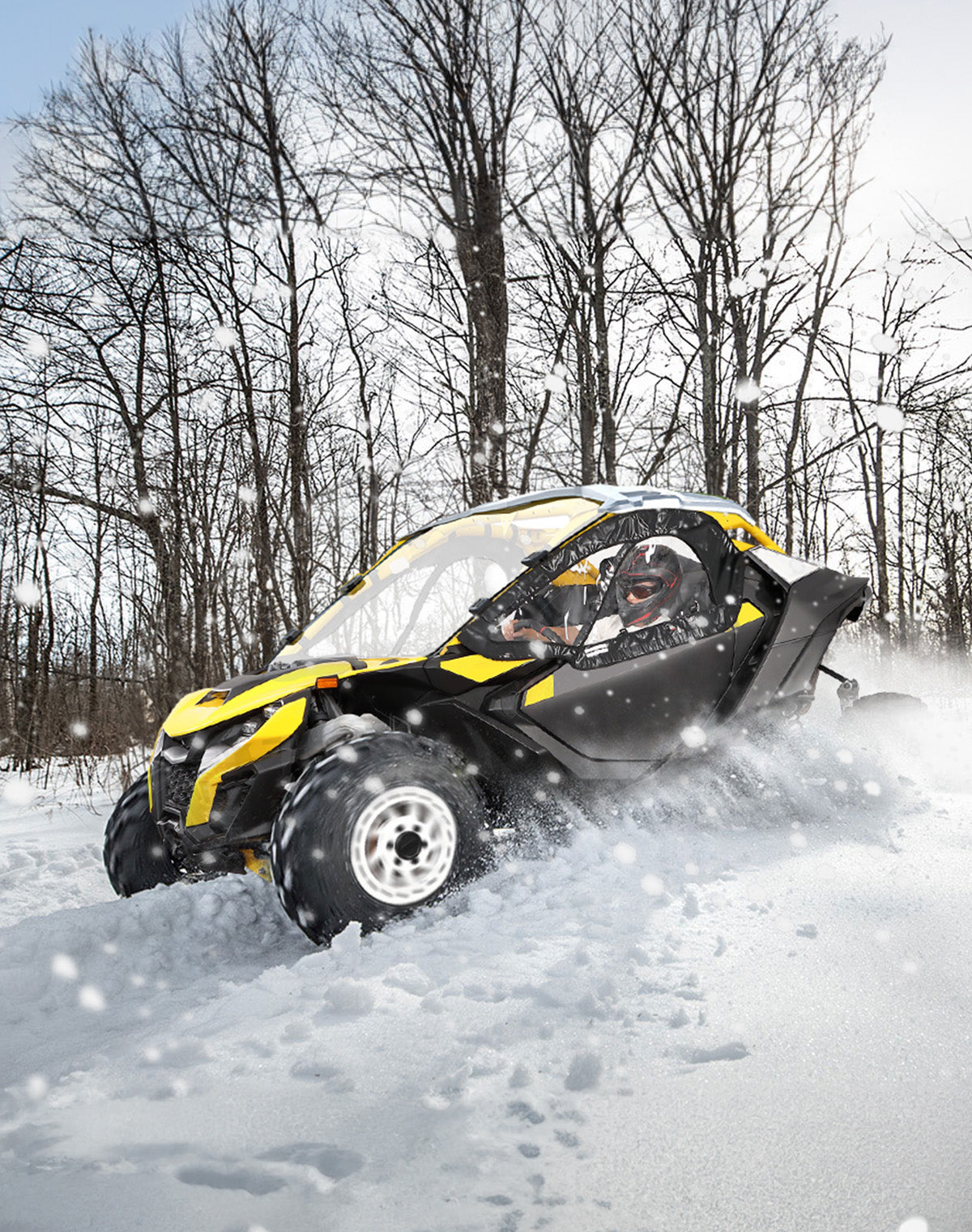 Soft Upper Doors for Can-Am Maverick R 2024