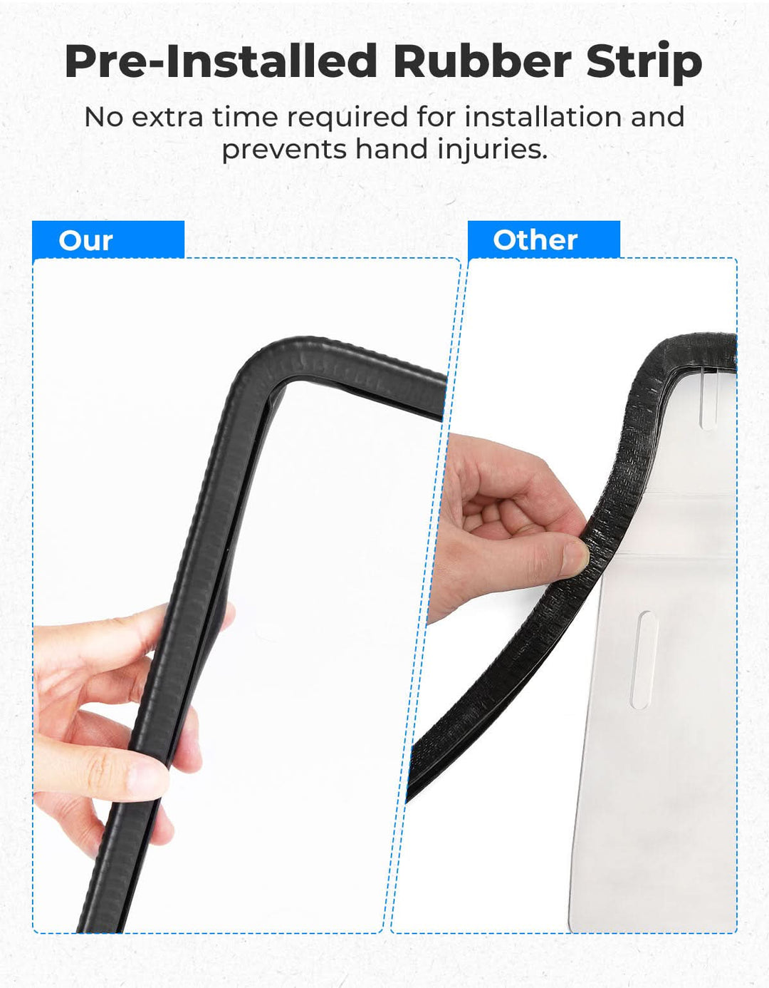 Sliding Vented Rear Window for CFMOTO UFORCE 600 (2021-2025) - Kemimoto