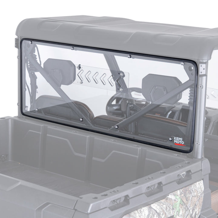 2-in-1 Vented Rear Windshield for CFMOTO UFORCE U10 Pro|XL