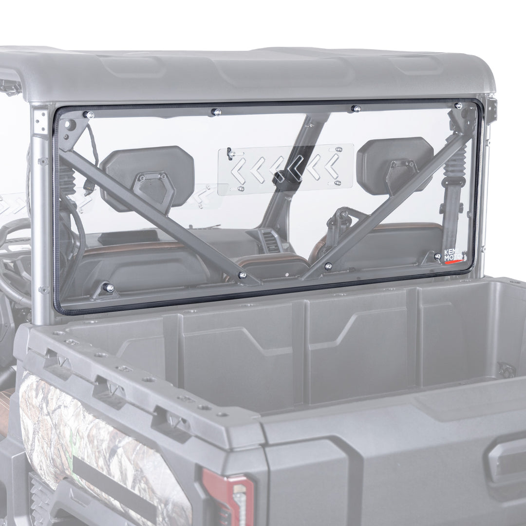 2-in-1 Vented Rear Windshield for CFMOTO UFORCE U10 Pro|XL