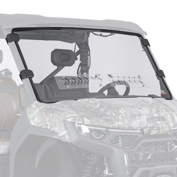 2-in-1 Vented Front Windshield for CFMOTO UFORCE U10 Pro|XL