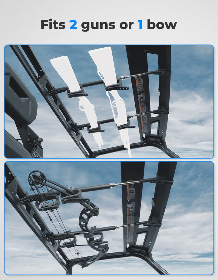 Overhead Bracket Holder Rack (Front to Back)