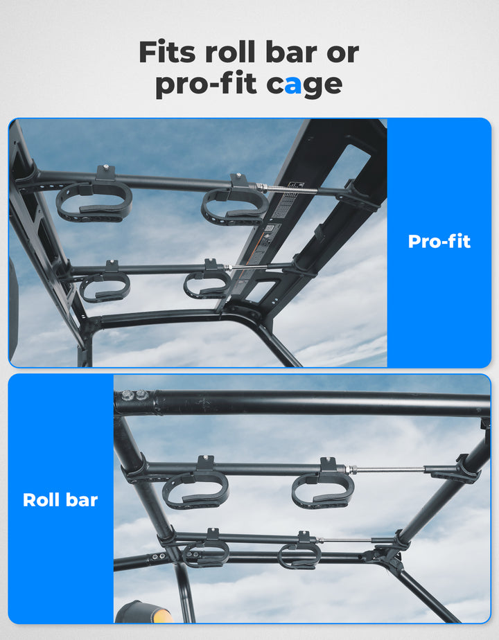 Overhead Bracket Holder Rack (Front to Back)