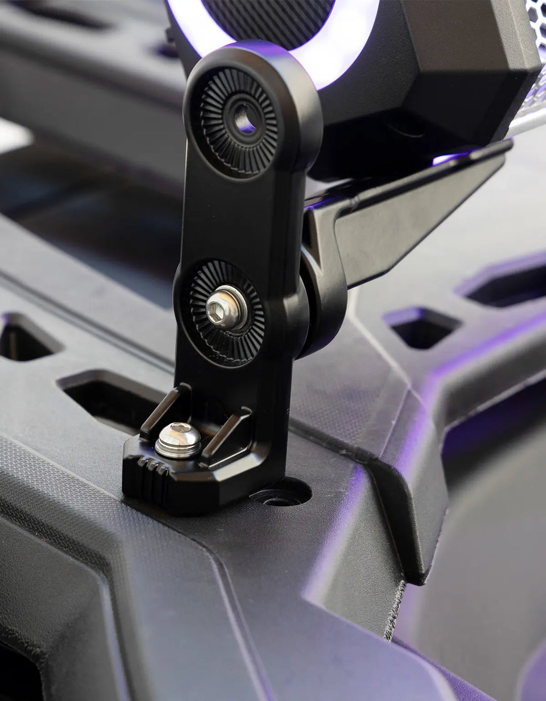 Midnight Soundbar Bracket for ATV UTV Golf Cart Marine Boat