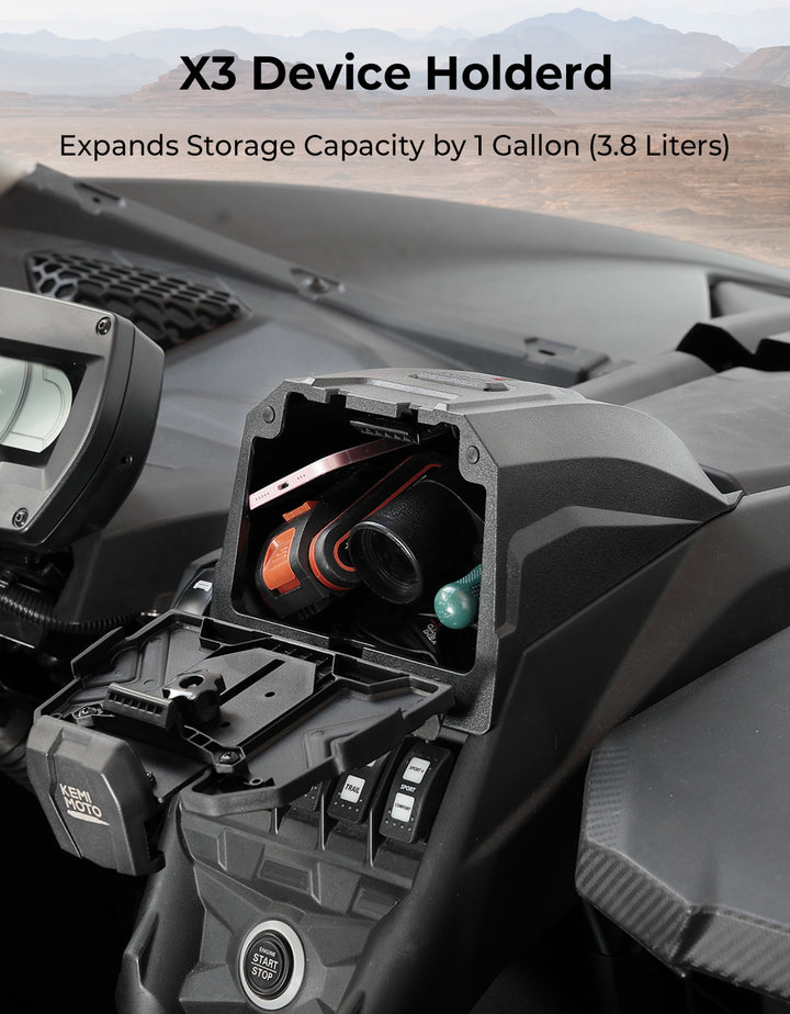 Upgraded Device Tablet Holder for Can-Am Maverick X3 / X3 MAX