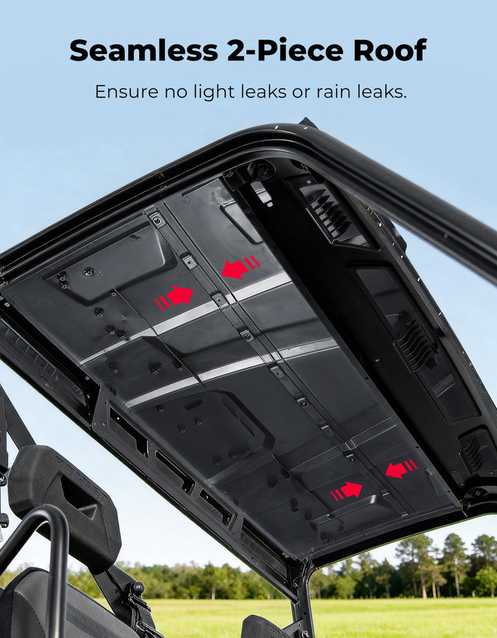 Plastic Hard Roof 3-Seat for Polaris Ranger XP 1000/ 1000/ XP 900