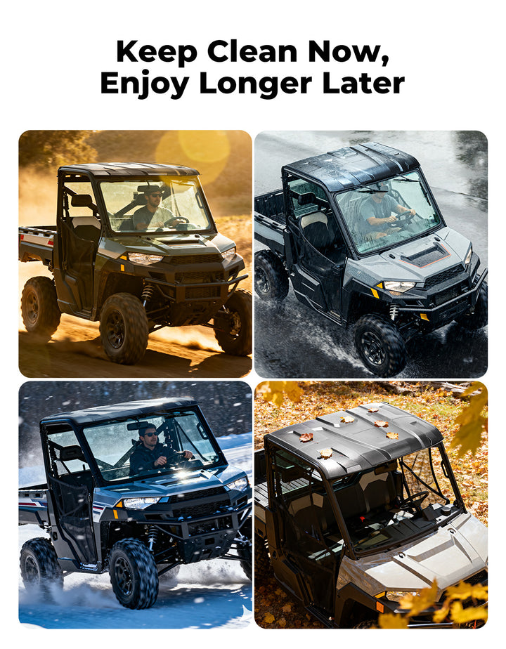 Plastic Hard Roof 3-Seat for Polaris Ranger XP 1000/ 1000/ XP 900