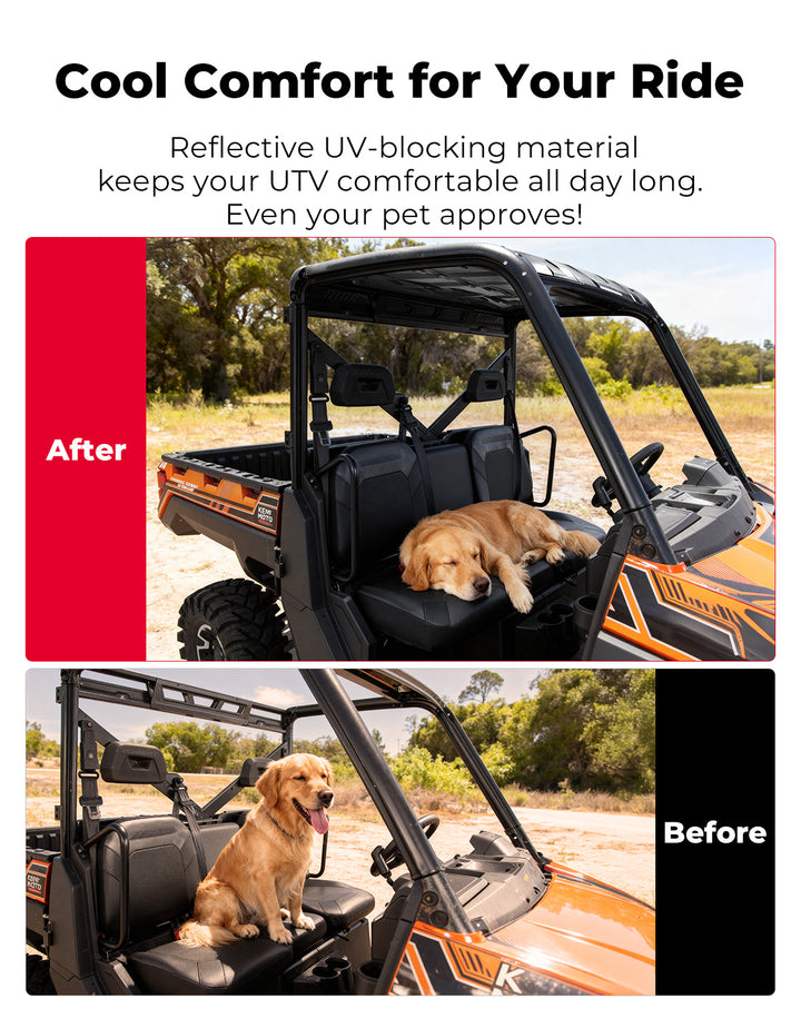 Plastic Hard Roof 3-Seat for Polaris Ranger XP 1000/ 1000/ XP 900