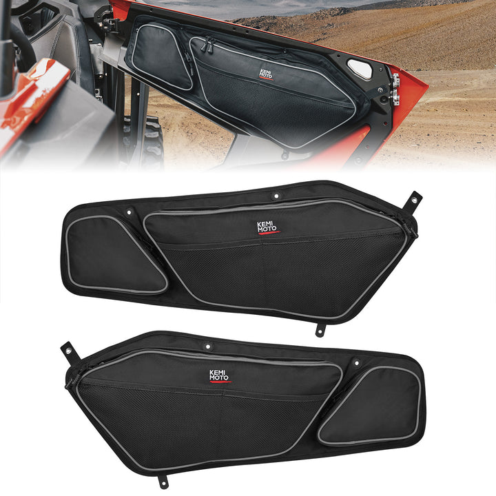 Front Door Bag with Removable Knee Pad for Polaris RZR PRO XP 2020-2023