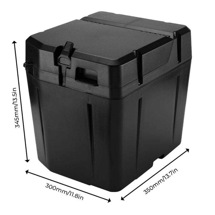 Polaris Ranger XP 1000 Adjustable Break Away Side Mirrors & Under Seat Storage Box - KEMIMOTO