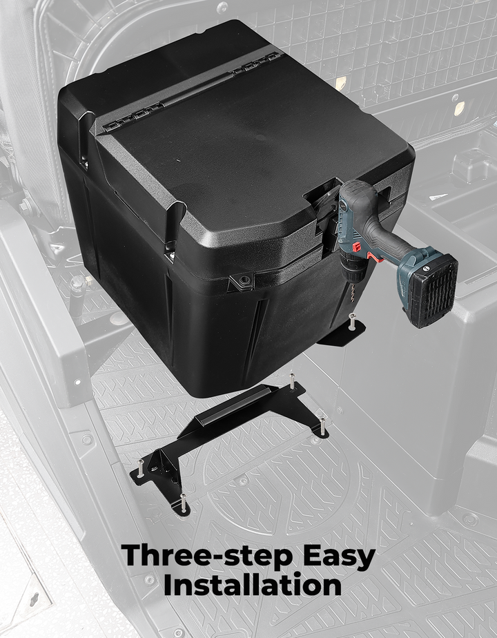 Under Seat Dry Storage Box for Polaris Ranger XP 1000/CREW