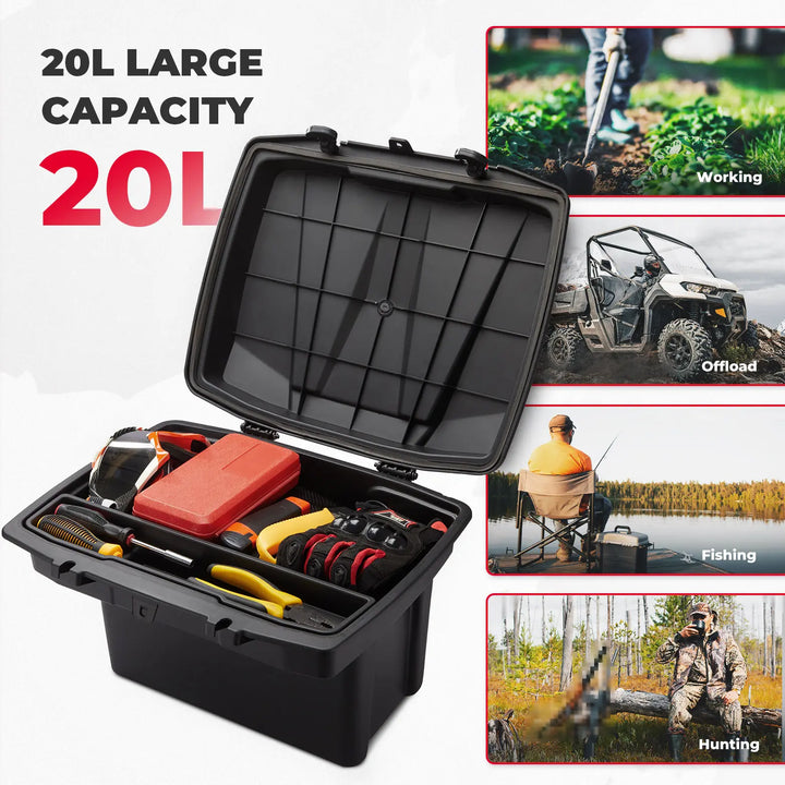 Removable 20L Cargo Storage Box for Can-Am Defender HD5|8|10