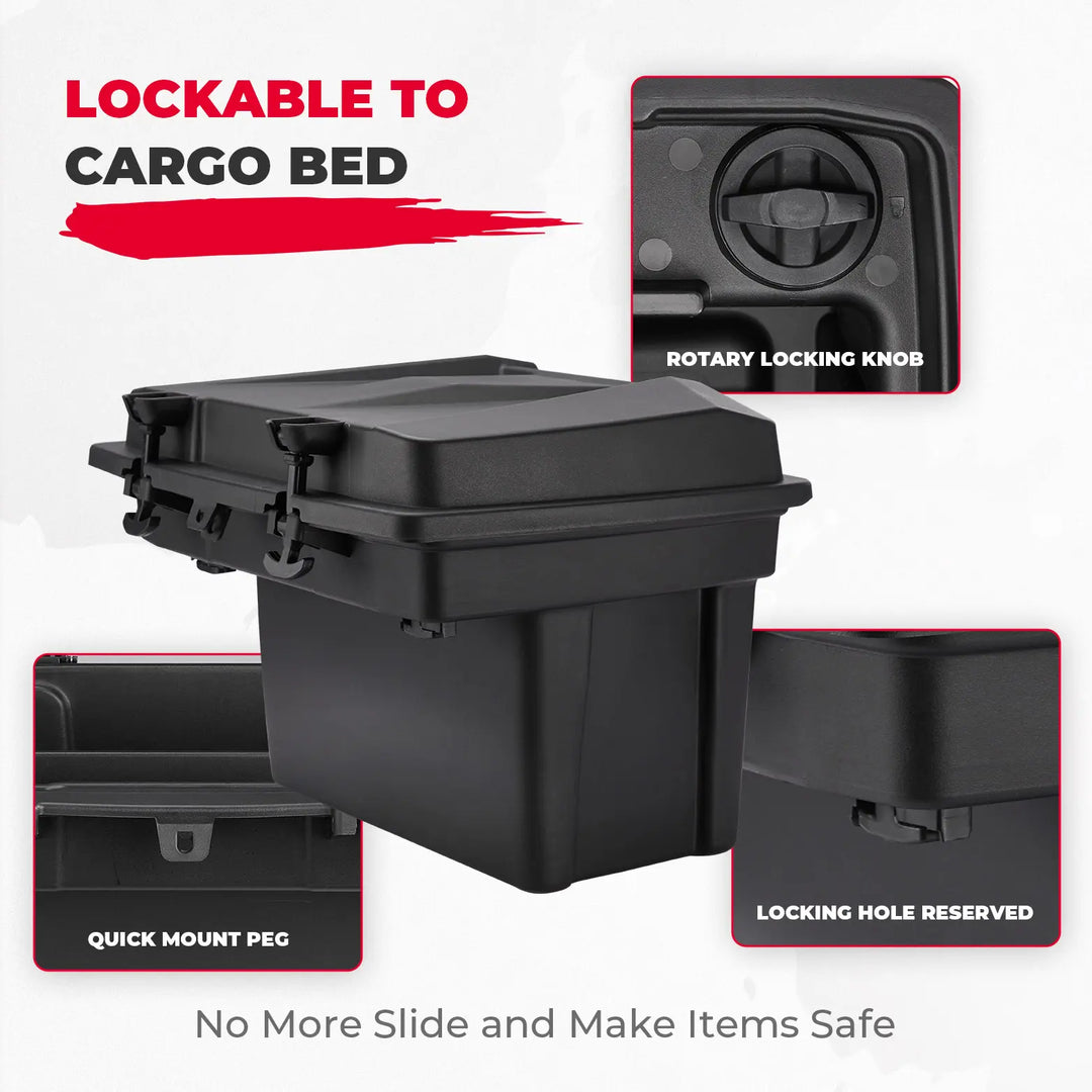 Removable 20L Cargo Storage Box for Can-Am Defender HD5|8|10