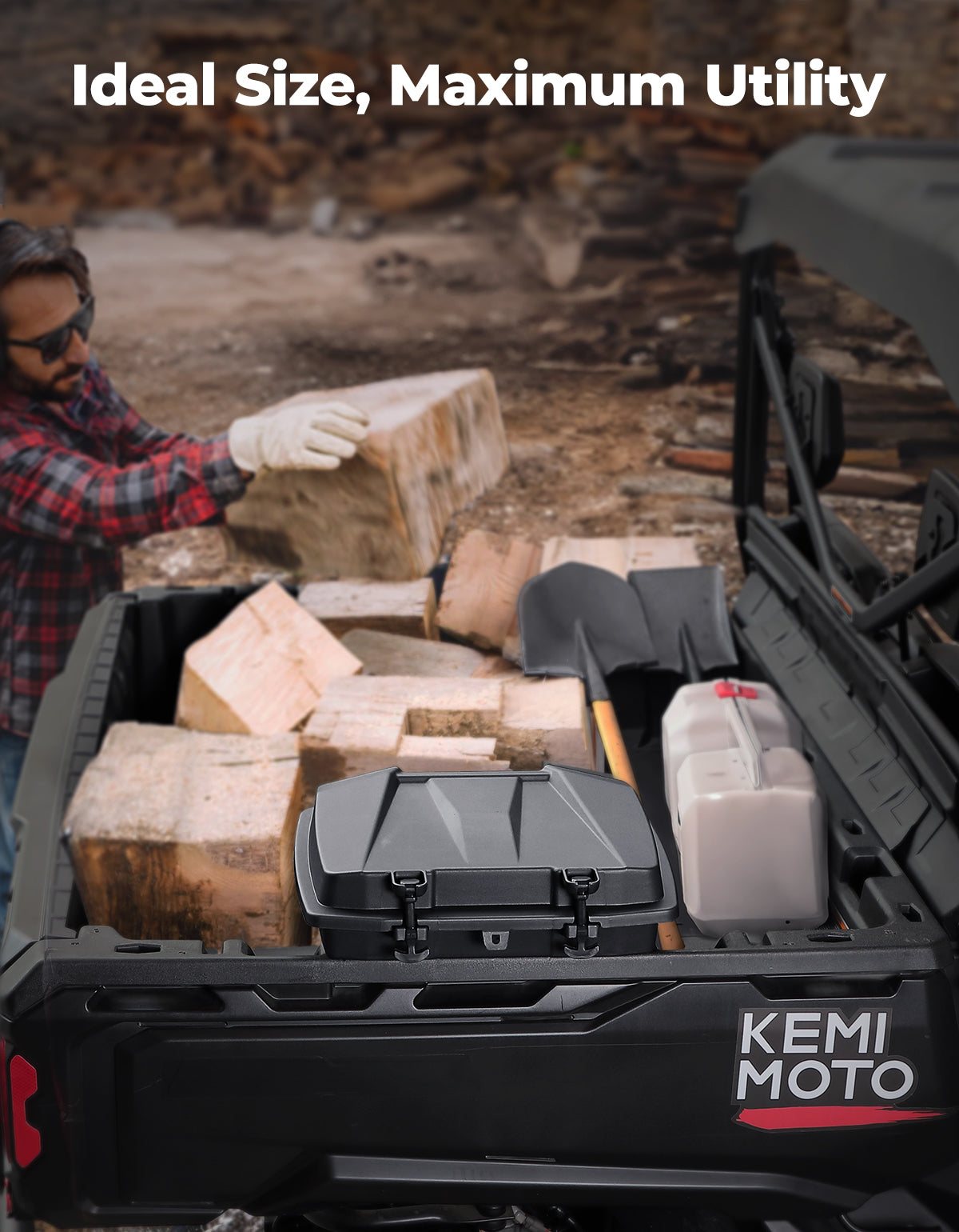 Removable Cargo Storage Box for Can Am Defender