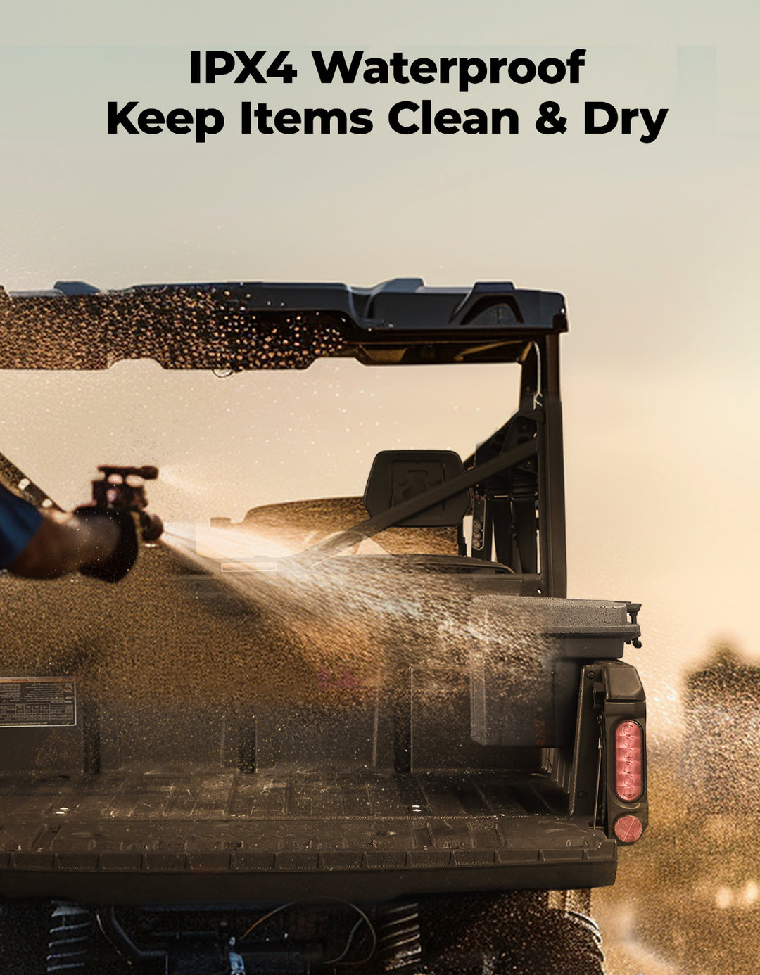 Removable Cargo Storage Box for Can Am Defender