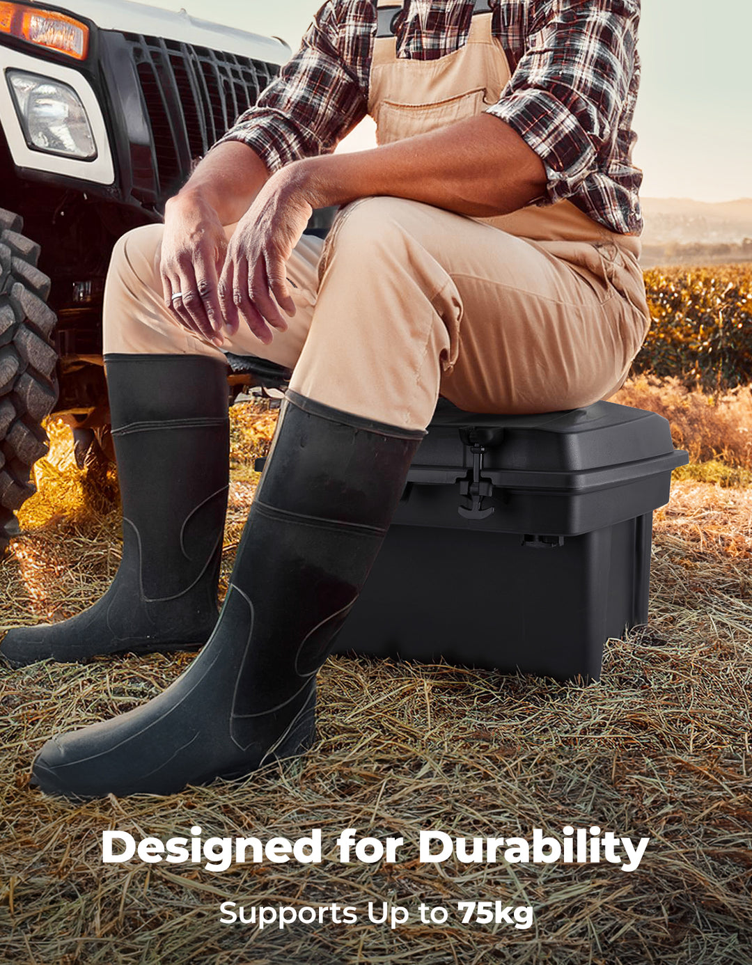 Removable Cargo Storage Box for Can Am Defender