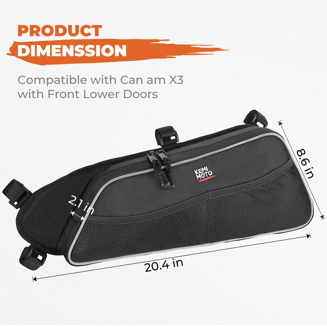 Lower Door Storage Bags for Can Am Maverick X3/MAX - Set of Two