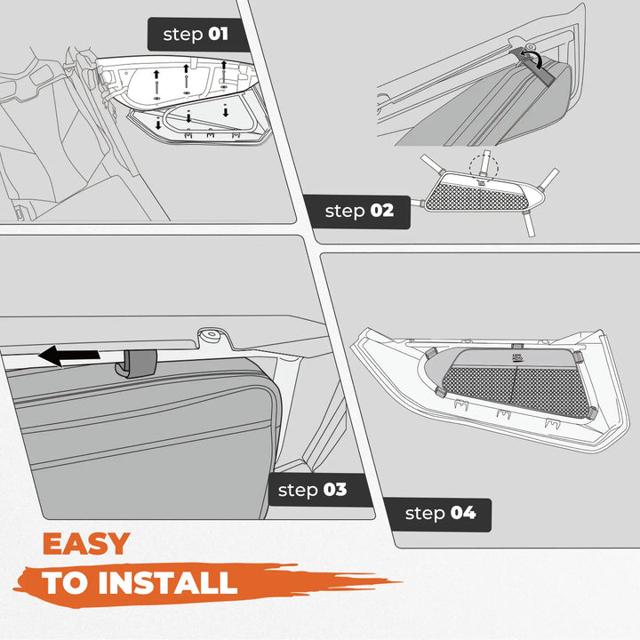 Lower Door Storage Bags for Can Am Maverick X3/MAX - Set of Two