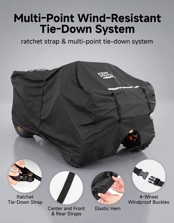 600D Trailerable ATV Cover for Polaris Sportsman 570 / 850